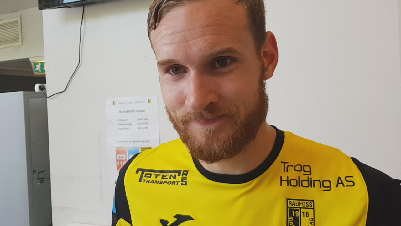Anton etter Vålerenga-seieren